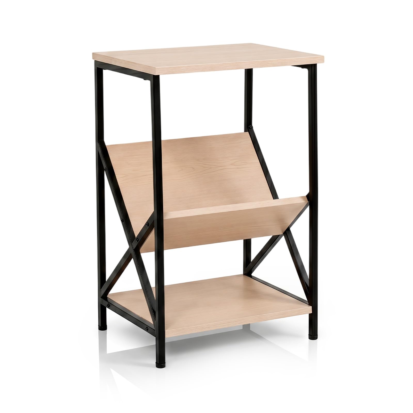 Tangkula 3-Tier Side Table Accent End Table(1/2)